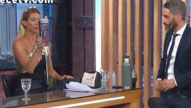 Nicole le escapa a la mala energía de Nosotros a la mañana