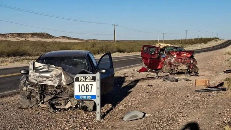 El fatal accidente en Ruta 22