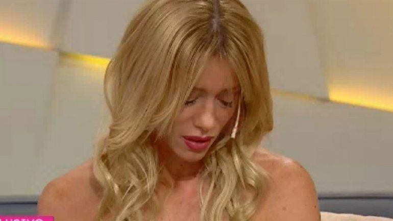 El llanto de la modelo fue criticado por diferentes periodistas.