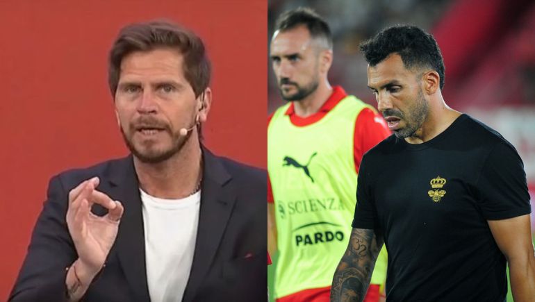El fuertísimo mensaje anti Tévez del Pollo Vignolo en ESPN: No pidan paciencia