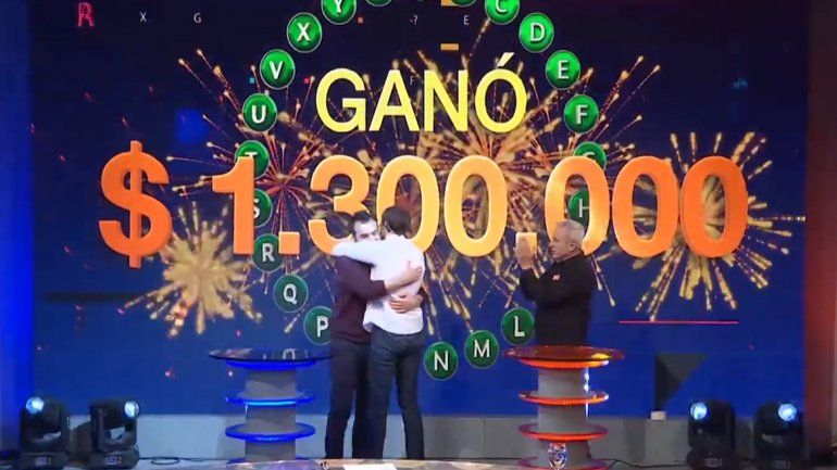 Diego ganó el Rosco de Pasapalabra y se llevó $1,3 millones