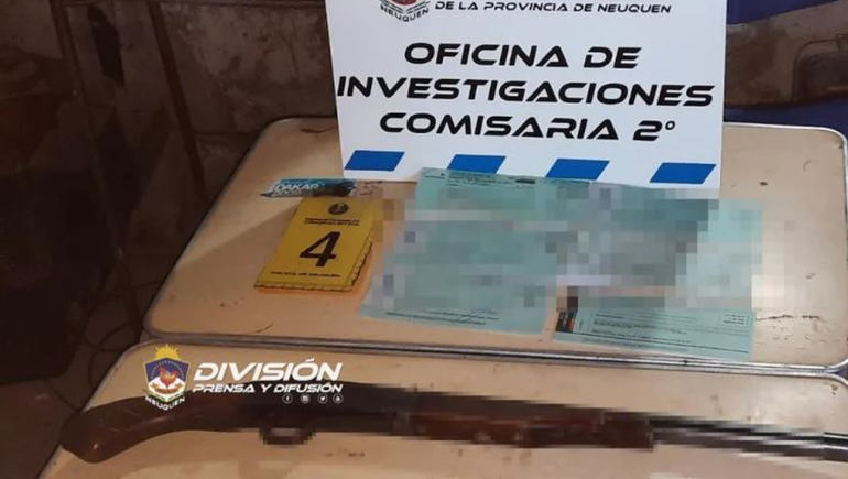 Secuestran armas por el robo a una casa