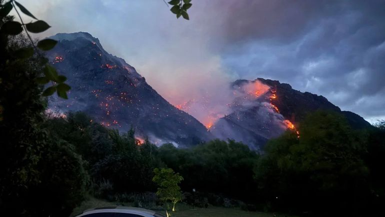 Incendios en Epuyén