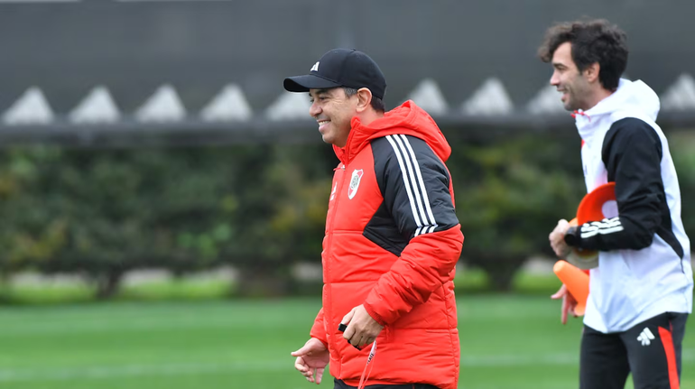 Con cambio de esquema, el 11 que prepara Marcelo Gallardo para visitar a Palmeiras