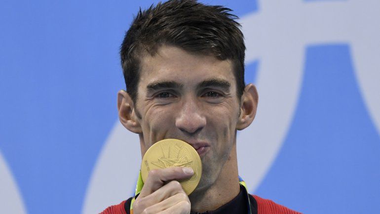 Phelps brilló una vez más y van... Un verdadero fenómeno.