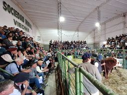 El remate cerró con valores que rondaron los 15 millones de pesos. Federación de Sociedades Rurales de Río Negro El remate cerró con valores que rondaron los 15 millones de pesos. Federación de Sociedades Rurales de Río Negro