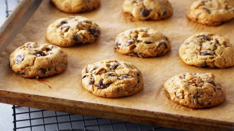 Receta: cookies caseras con pepitas de chocolate