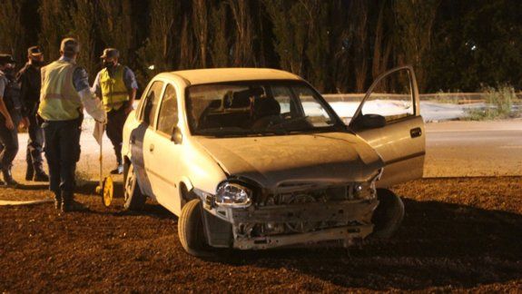 Un hombre herido tras chocar contra el guardarrail en plena Ruta 7