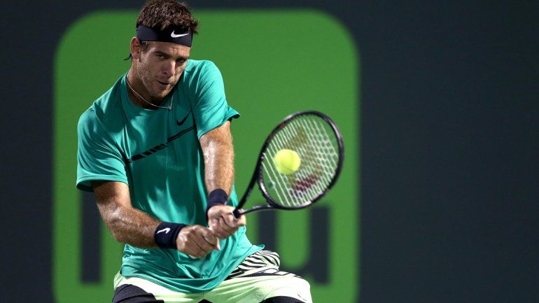 Del Potro perdió con Federer y se despidió del Masters 1000
