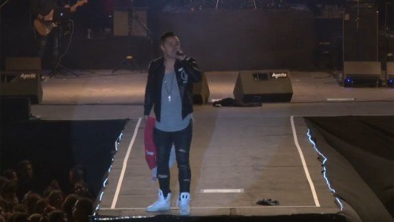 Mirá el recital completo del panameño Joey Montana en la segunda noche de la Fiesta de la Confluencia