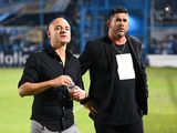 Favio Orsi y Sergio Gómez son la dupla técnica que dirige a Platense. 