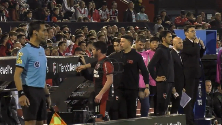 Pablo Pérez estalló contra un plateista de Newells: Te voy a romper la cabeza