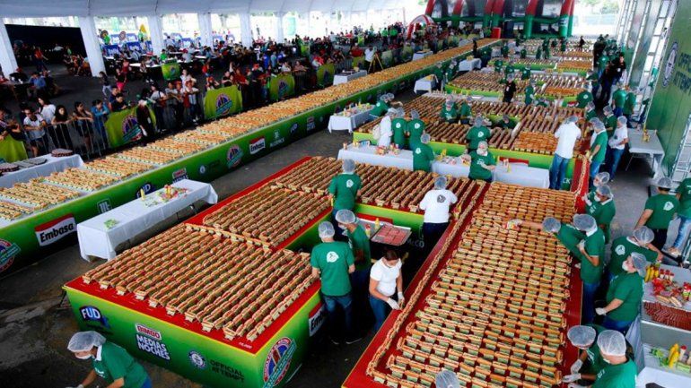 Usaron 100 kilos de mayonesa