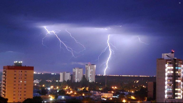 Las tormentas eléctricas se mantendrán todo el fin de semana