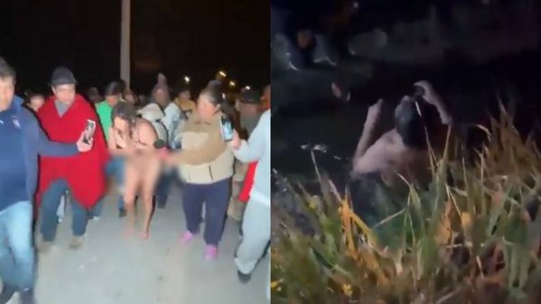 La acusaron de robar 2.500 dólares y la obligaron a caminar semidesnuda y descalza para pedir perdón en Ecuador | LM Neuquen La acusaron de robar 2.500 dólares y la obligaron a caminar semidesnuda y descalza para pedir perdón en Ecuador