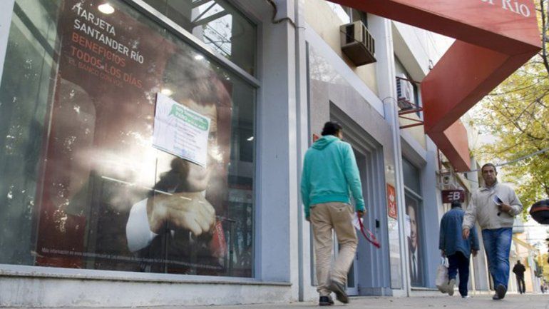 Los bancarios festejan su día y no hay atención