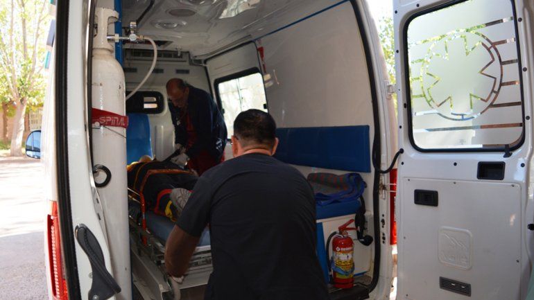 La persona herida fue trasladada al hospital de Rincón de los Sauces.&nbsp;