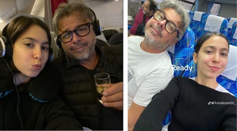 Donato de Santis viajó a Japón con su hija Francesca. Donato de Santis viajó a Japón con su hija Francesca.