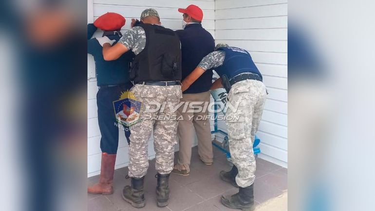 Dos de los cuatro cazadores furtivos fueron detenidos.