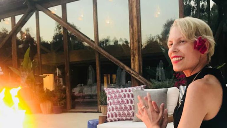 Molly Kochan, en un momento de su vida cotidiana. Molly Kochan, en un momento de su vida cotidiana.