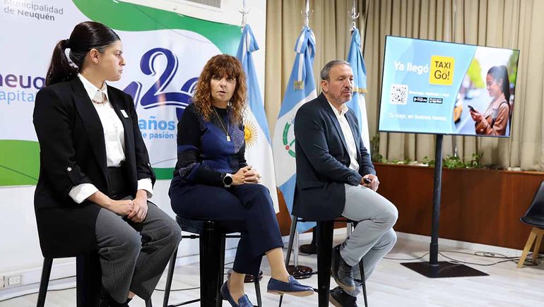 La Muni presentó Taxi Go, la nueva app de servicio de taxis de Neuquén: cómo funciona
