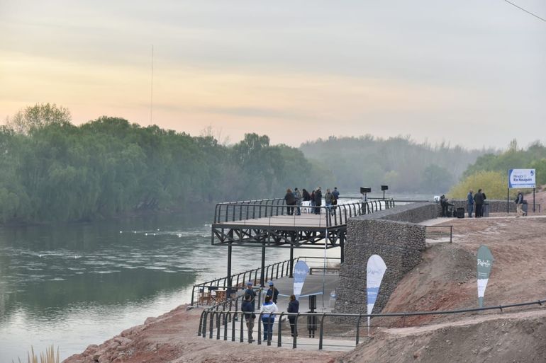 El río Neuquén tiene su primer mirador: ¿dónde queda?