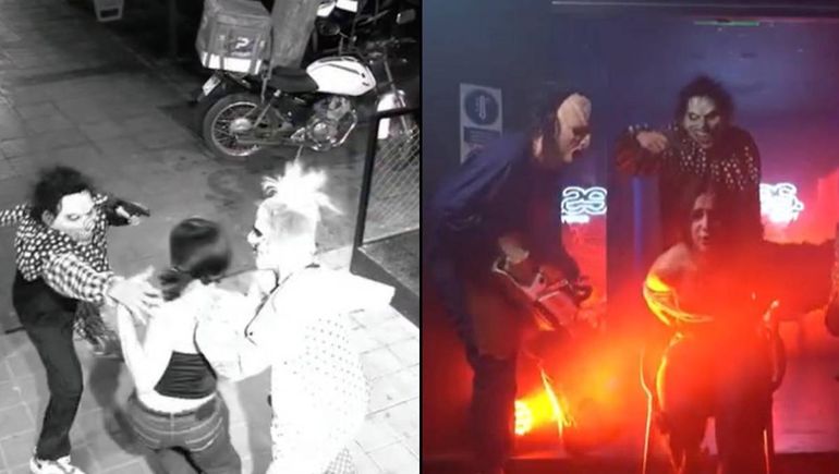 Indignante: promocionaron una fiesta actuando el secuestro de una mujer