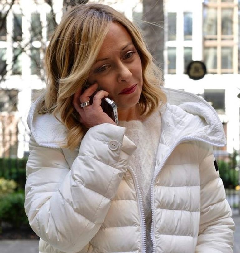 Giorgia Meloni, primera ministra italiana. Giorgia Meloni, primera ministra italiana.