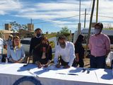 Martínez firmó un acuerdo para construir obras de gas en Río Negro