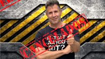 El profesor de historia de Chubut, Bruno Sancci, en una foto que subió a sus redes, donde con frecuencia sostiene que en la Universidad está cancelado.