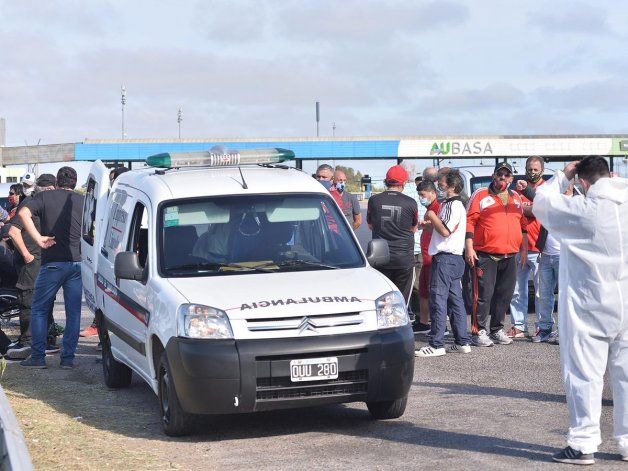 El viaje de los barras de River para despedir a Matute, ex líder fundador