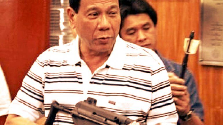 El presidente Duterte dijo que mataría a los narcotraficantes.
