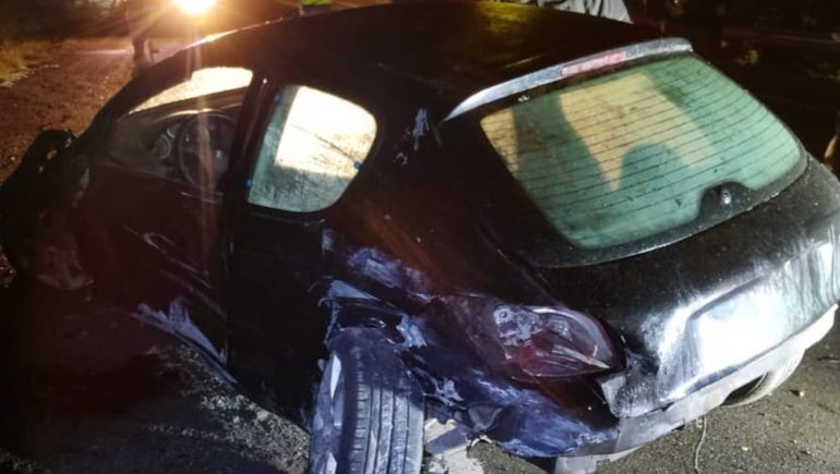 Despiste en la Ruta 40: dos heridos, uno en estado crítico