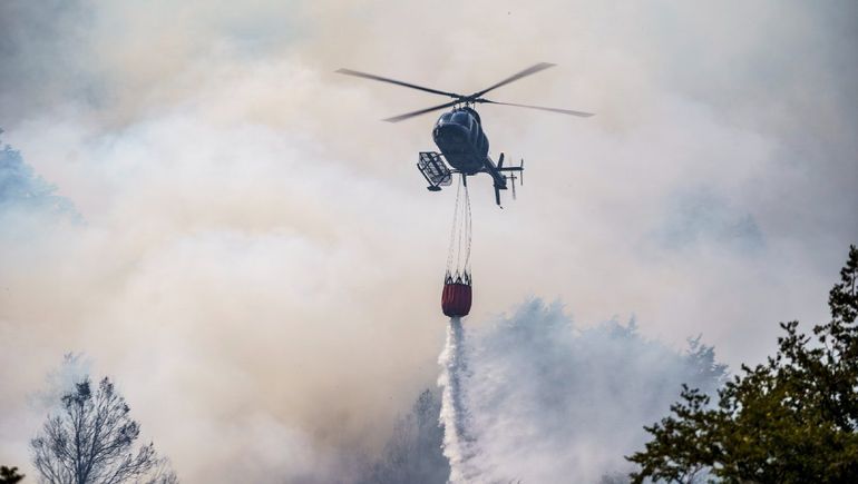 El trabajo es intenso en toda la cordillera por los incendios