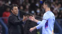 gallardo conto como fue la charla con cristiano: si picaba, picaba