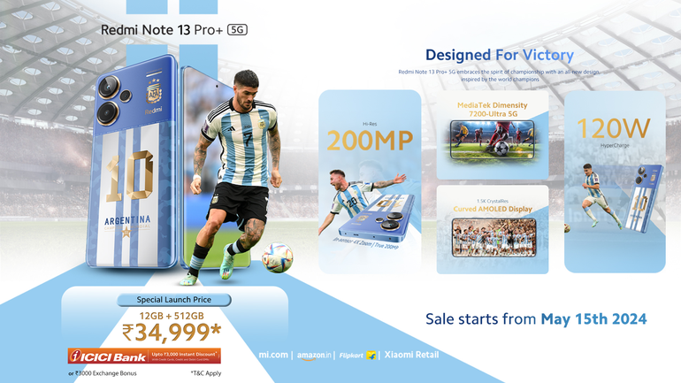 Xiaomi y su Redmi edición Selección Argentina Xiaomi y su Redmi edición Selección Argentina