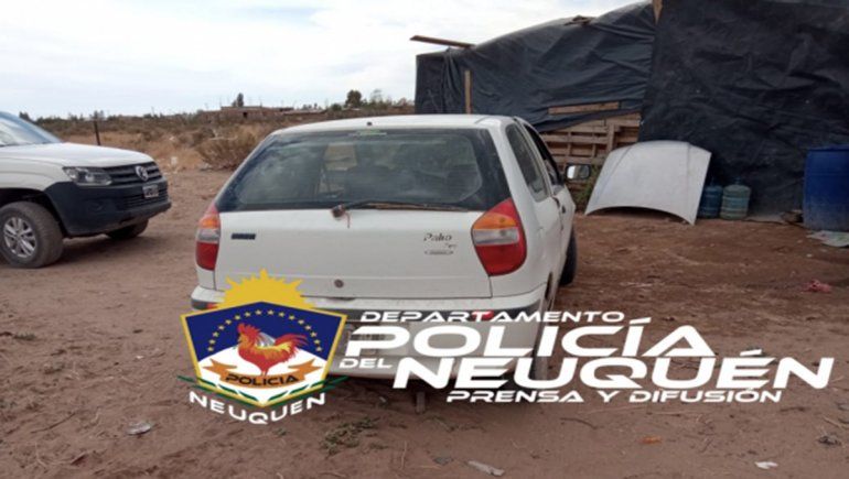 La Policía secuestró en Neuquén el Fiat Palio que había sido robado en Catriel.