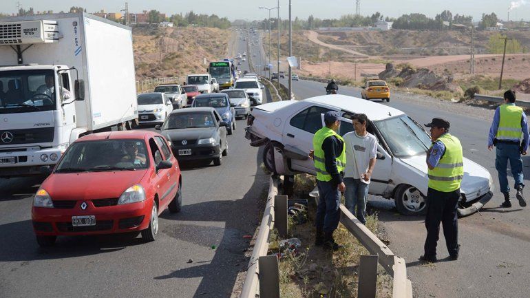 La Ruta 7 es el sitio con más accidentes viales de la ciudad