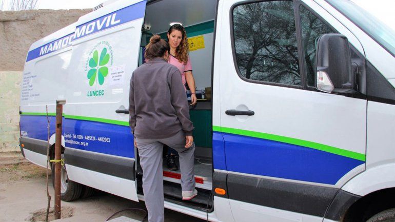 El mamógrafo móvil de Luncec atenderá en el hospital Heller
