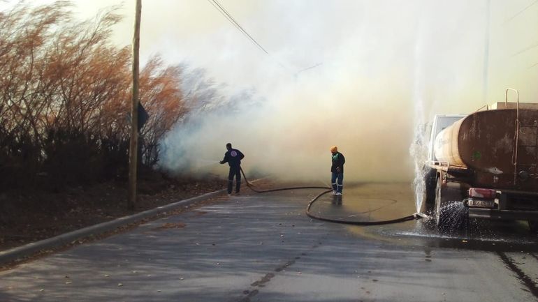 Tensión por incendios en La Falda y el tercer puente