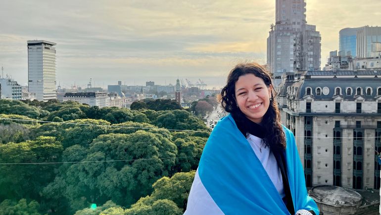 Alumna argentina, entre los 10 mejores del mundo