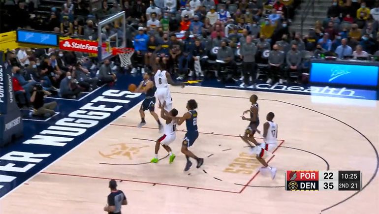 Video: La magia de Campazzo volvió en la victoria de Denver Nuggets