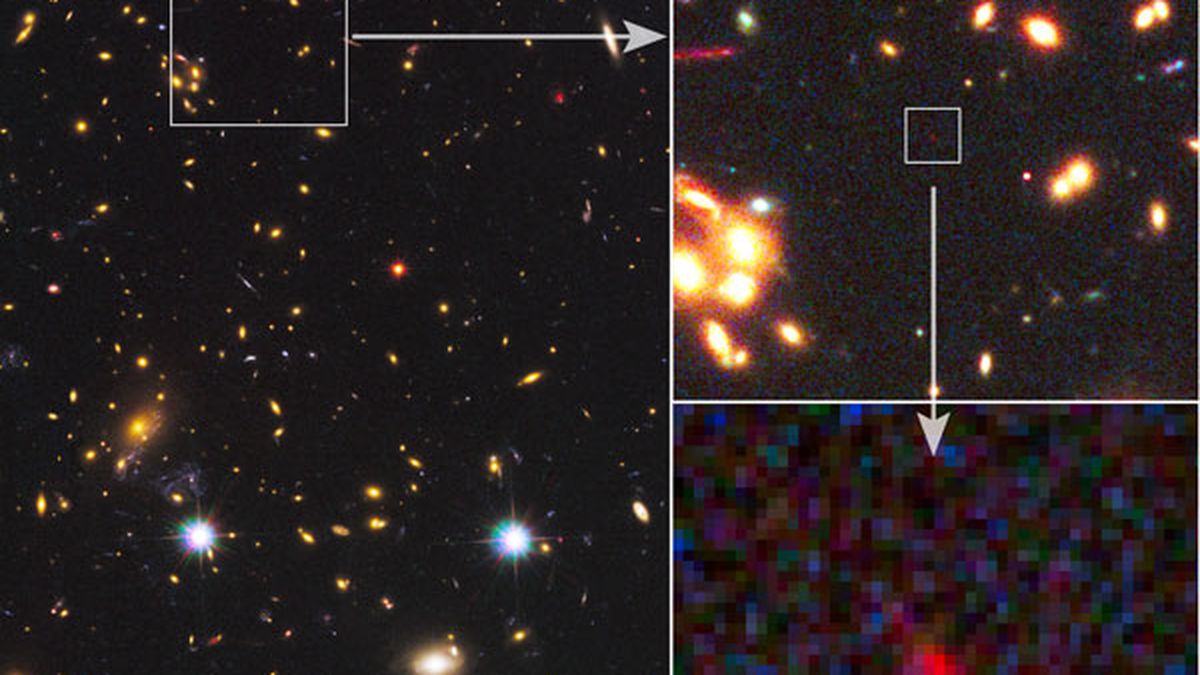 Hallaron La Galaxia Más Lejana Jamás Observada 9553