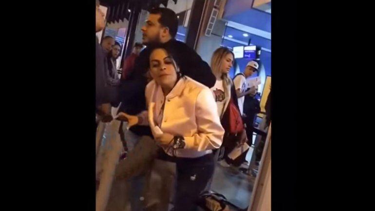 Quedó todo filmado en un video que dio la vuelta al mundo.