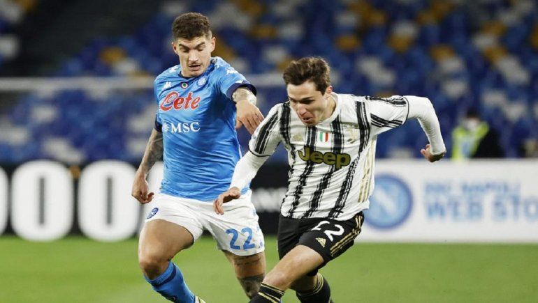 Juventus pierde contra el Napoli en la Serie A