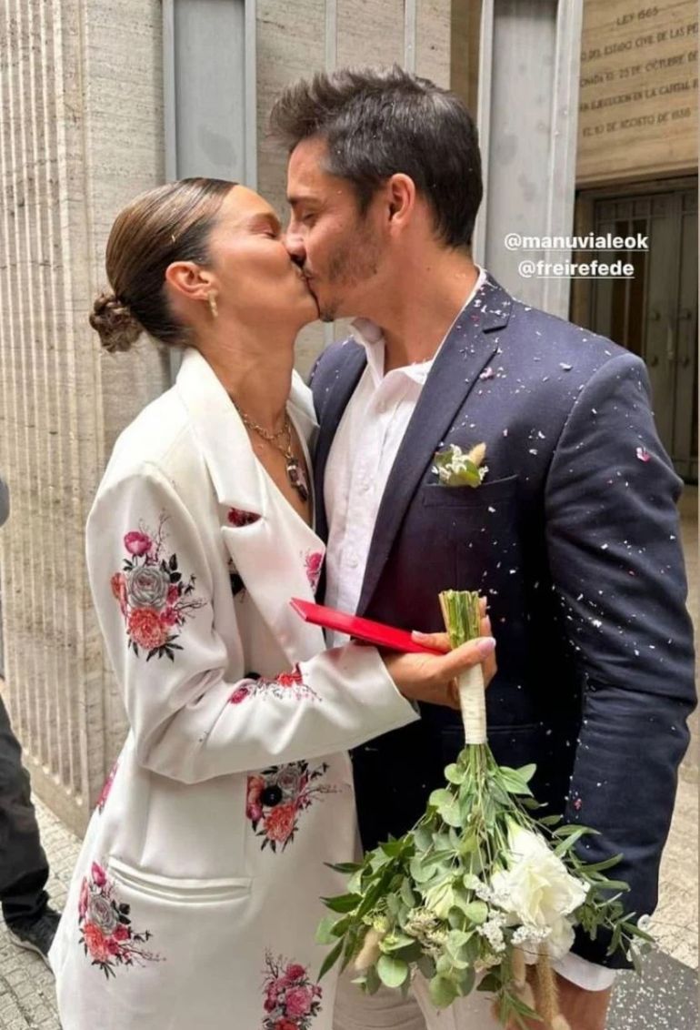 Manu Viale y Federico Freire Manu Viale y Federico Freire