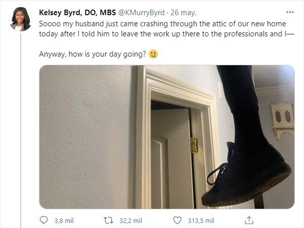 Viral: rompió su techo por no querer pagar a un especialista