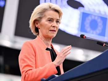 Von der Leyen reveló que mantuvo una conversación telefónica a principios de esta semana con el presidente Donald Trump, sobre el tema aranceles.