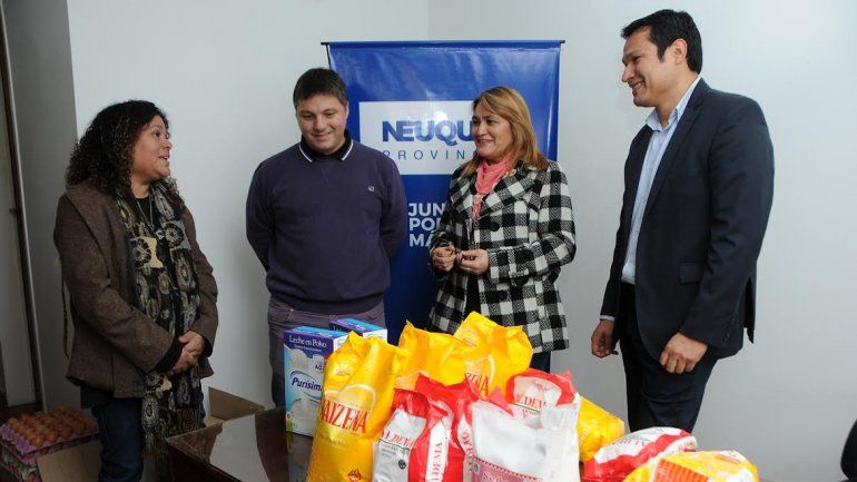 Entregaron aportes para asociación de celíacos de Centenario