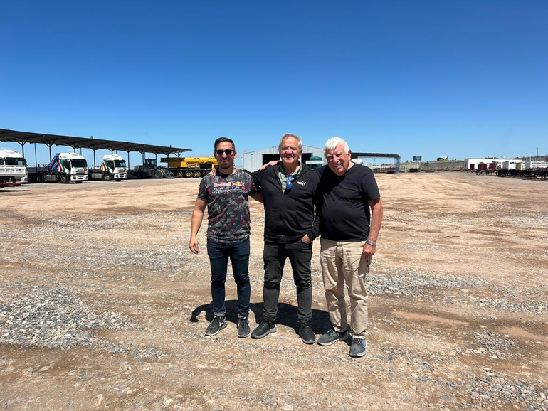 Las tres generaciones: Martín, Sandro y Alessandro Alessi. Las tres generaciones: Martín, Sandro y Alessandro Alessi.
